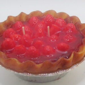 5" Strawberry pie candle